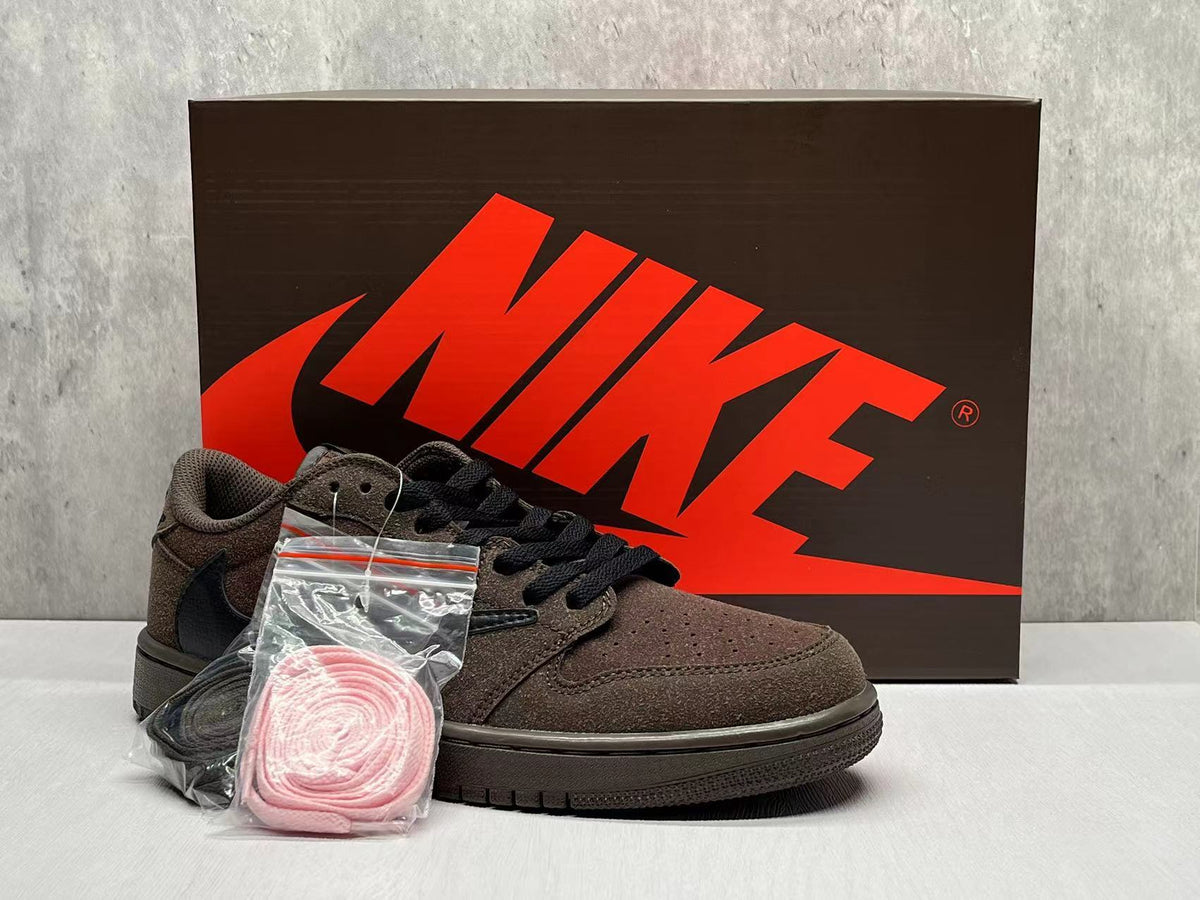 Nike Air Jordan 1 Low Coffee Brown Sneakers