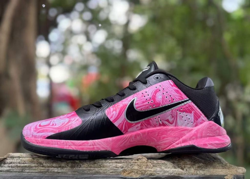 Nike Kobe 5 Basketball Shoes Pink and Black