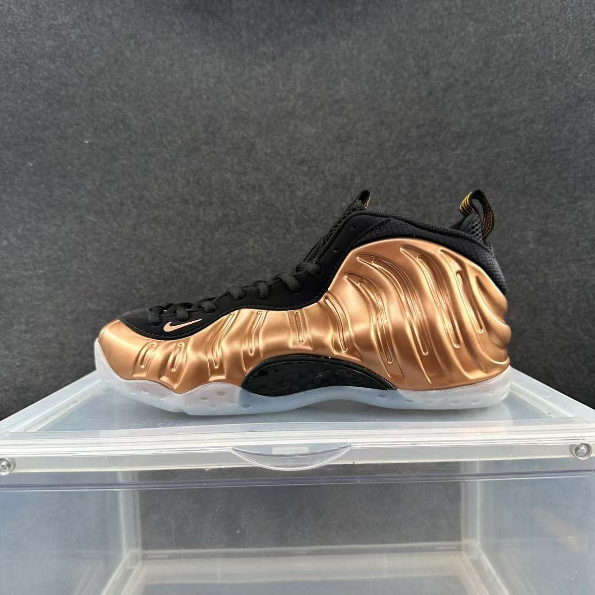 Nike Air Foamposite One Copper Basketball Sneakers