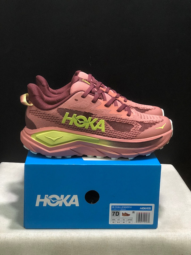 HOKA Challenger 8 Trail Running Shoes – Rose Pink