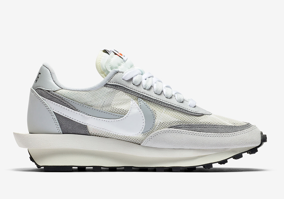 Nike x sacai LDWaffle Sneakers in White and Grey BV0073-100
