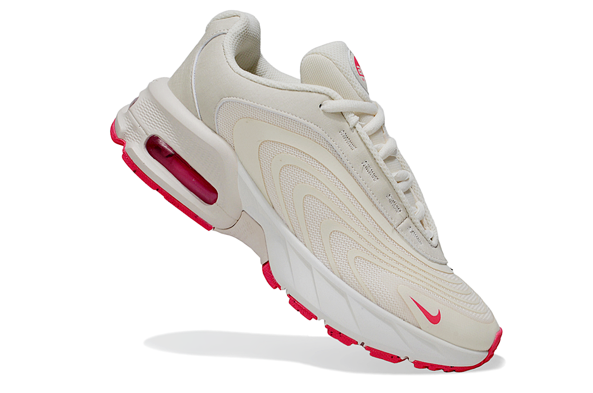 Nike Air Max Sneakers in Gray and Red