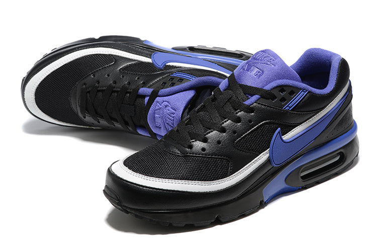 Nike Air Max Sneakers Black, Blue and White