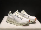 On Cloudsurfer Max Ivory Steel Grey Running Shoes