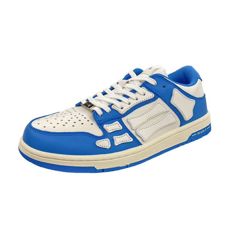 Spade A Low-Top Sneakers in Blue and White MFS003-462