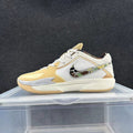 Nike Zoom Basketball Shoes in White and Yellow