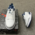 Jordan Spizike Low White and Navy Sneakers FQ1759-104