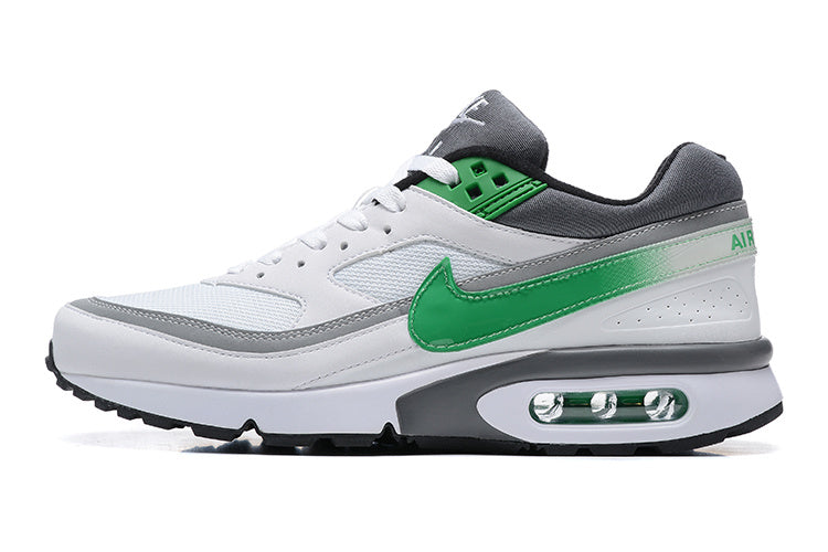 Nike Air Max Sneakers White Green Gray