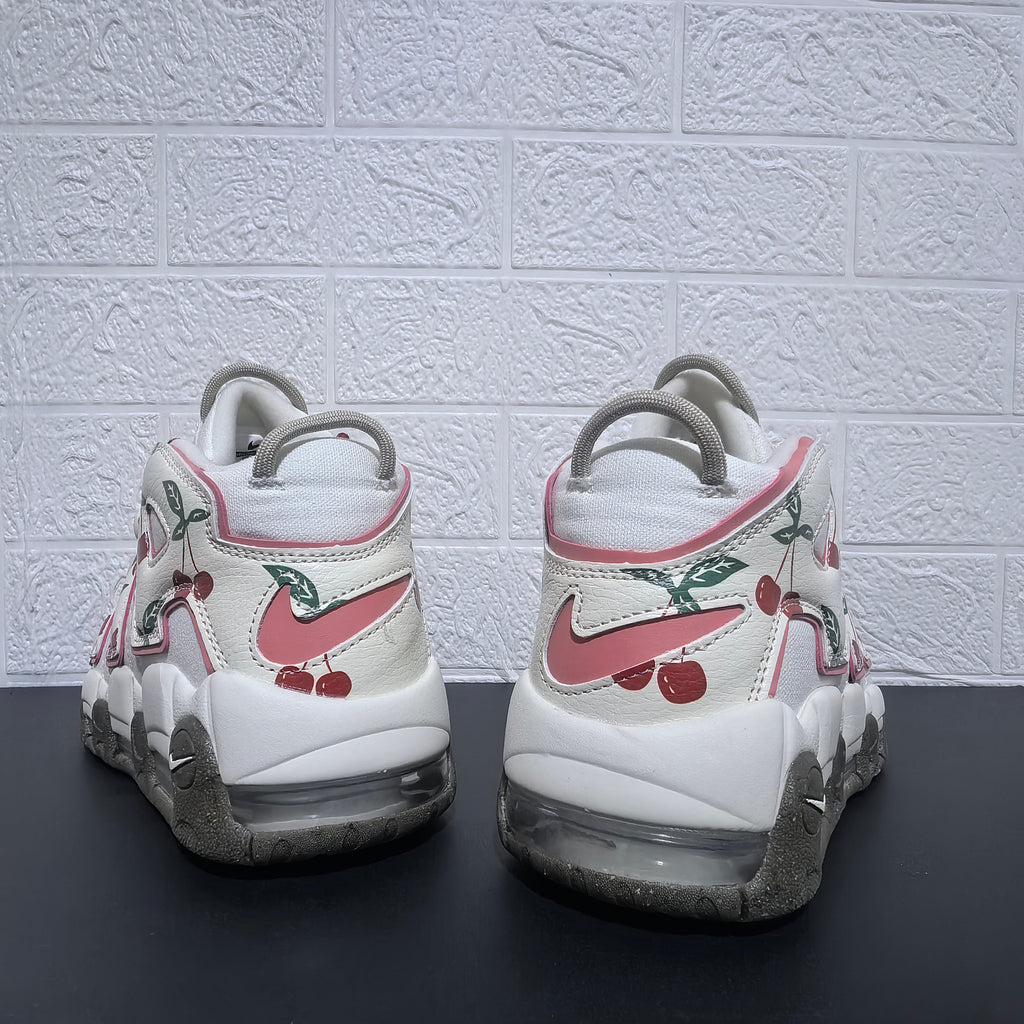 Nike Air More Uptempo Cherry Print Sneakers