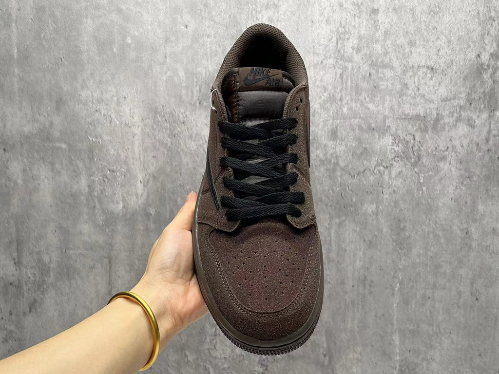 Nike Air Jordan 1 Low Coffee Brown Sneakers