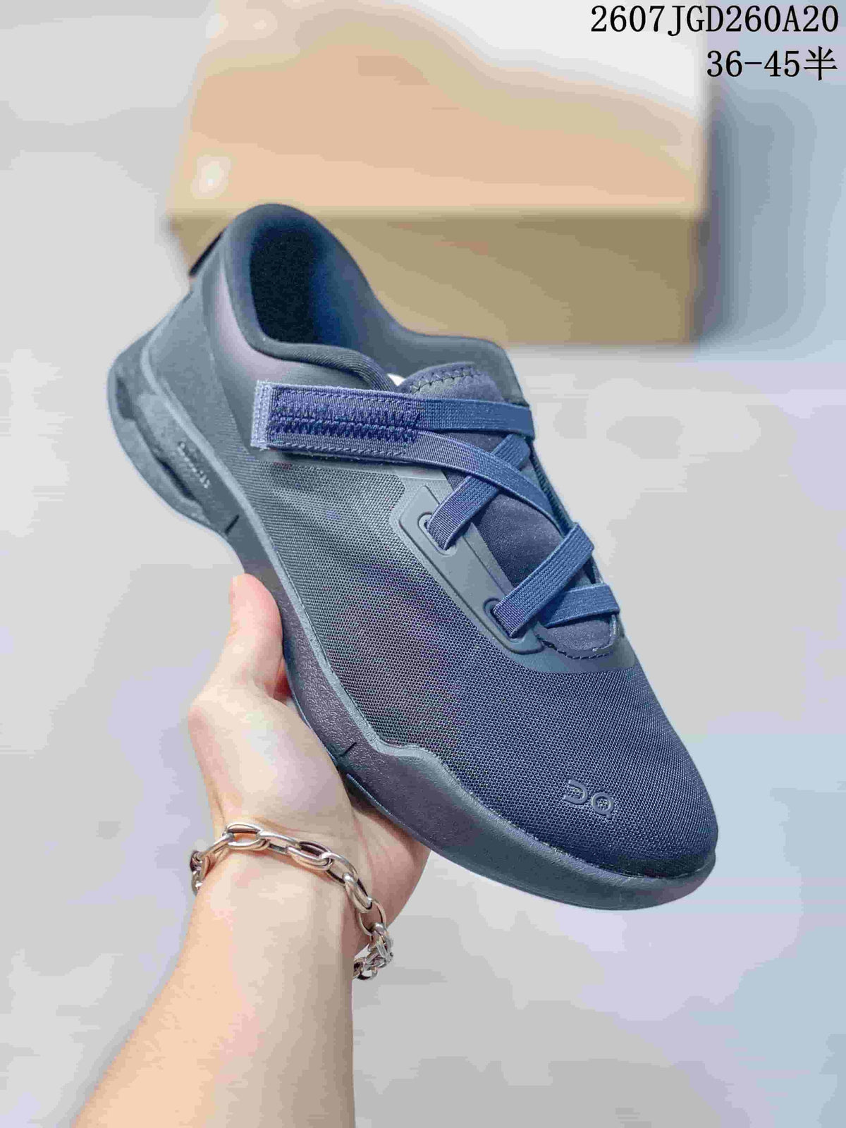On Cloudnova Moon Sneakers in Navy, Pink and White