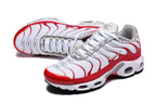 Nike Air Max Plus White and Red Sneakers F6224-101