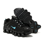 Nike Shox TL Black and Blue Sneakers