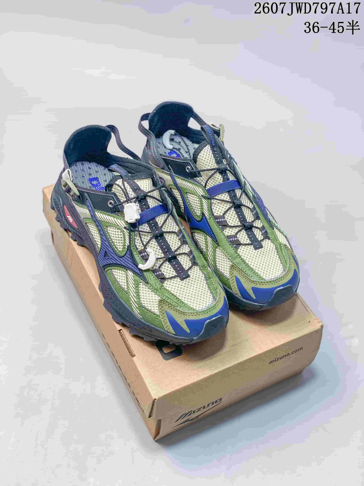 Mizuno Sportstyle Trail Sneakers Green Navy 2607 TWD797A17