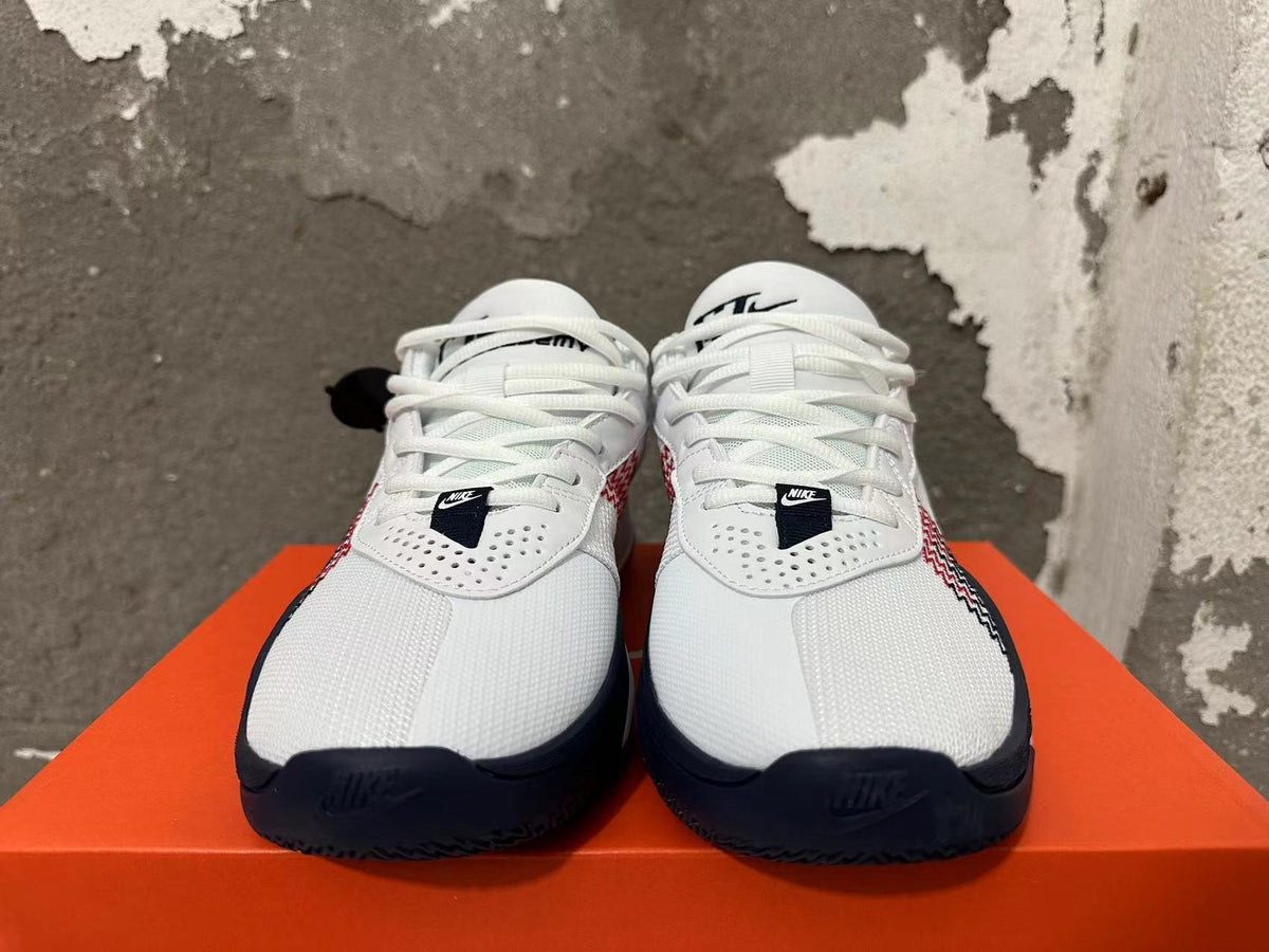 Nike Basketball Shoes White Black Red