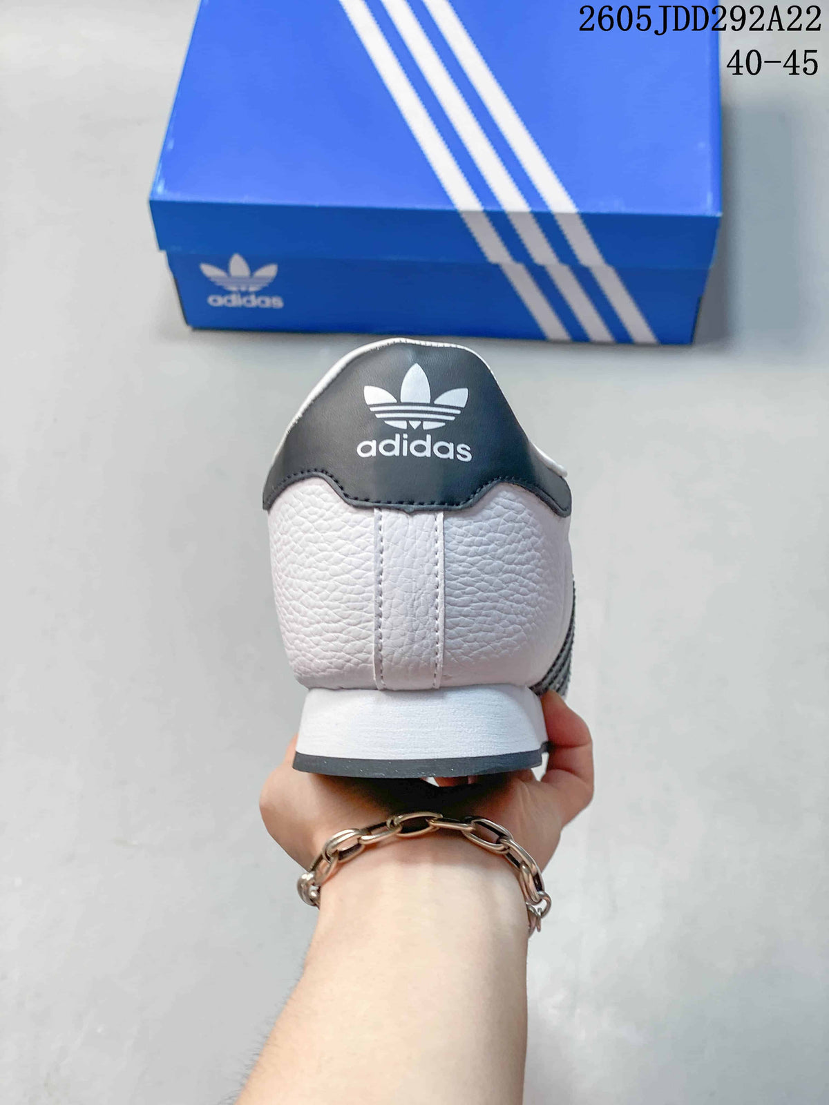 adidas Originals Samoa Sneakers White Black 675033