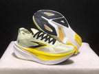 Brooks Hyperion Max 3 Running Shoes, White and Yellow