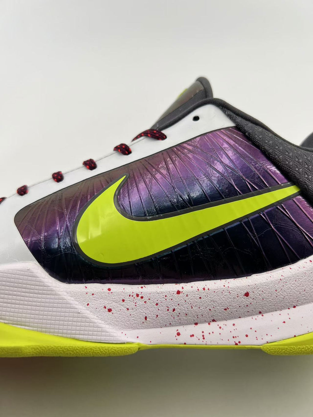 Nike Kobe 5 Protro Basketball Shoes White Purple Volt CD4991-100