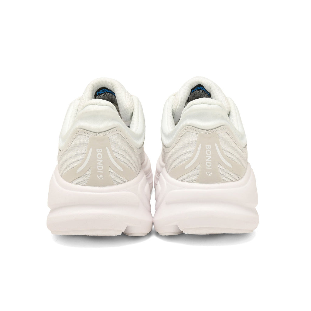 HOKA Bondi 9 White Running Shoes 1162011-WWH