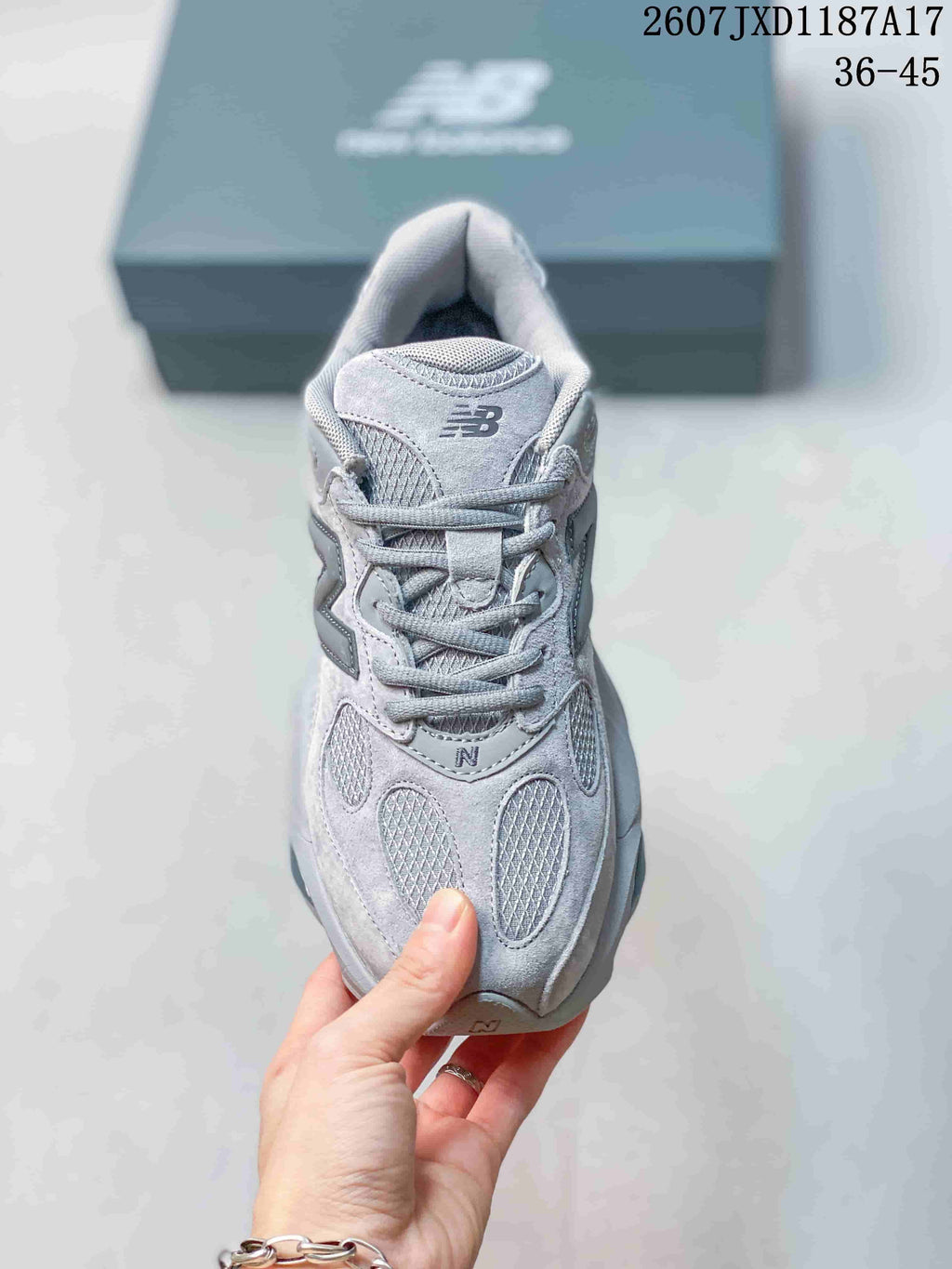 New Balance 9837 U9837MO Grey Retro Running Sneakers