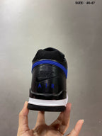 Nike Air Flight 89 Black and Royal Blue Sneakers