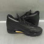 Jordan Air Jordan 14 Black Gold High-Top Sneakers