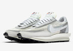 Nike x sacai LDWaffle Sneakers in White and Grey BV0073-100