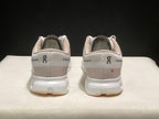 On Cloud 6 Push Sneakers in White and Beige