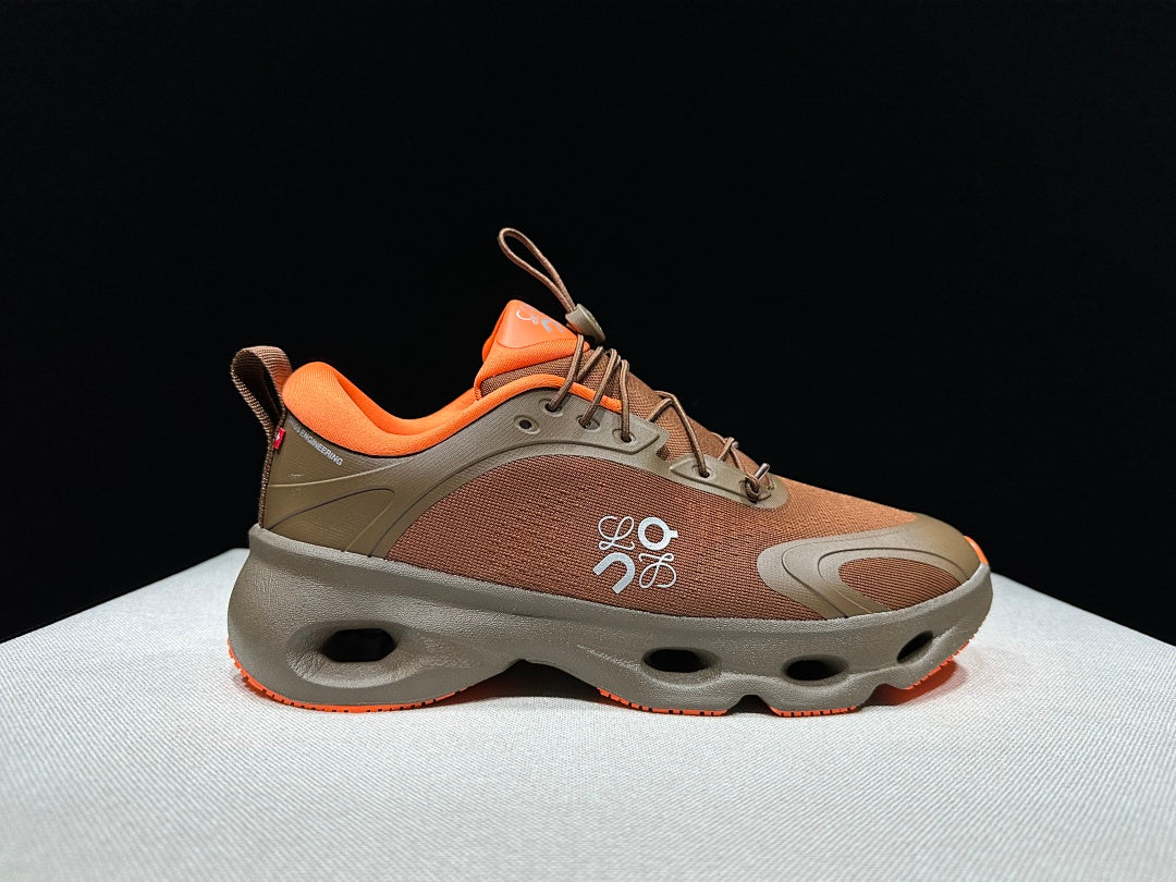 LOEWE x On Cloudventure 3.0 Sneakers Brown Orange