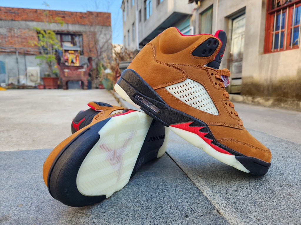 Jordan 5 Retro “Archeo Brown” High-Top Sneakers