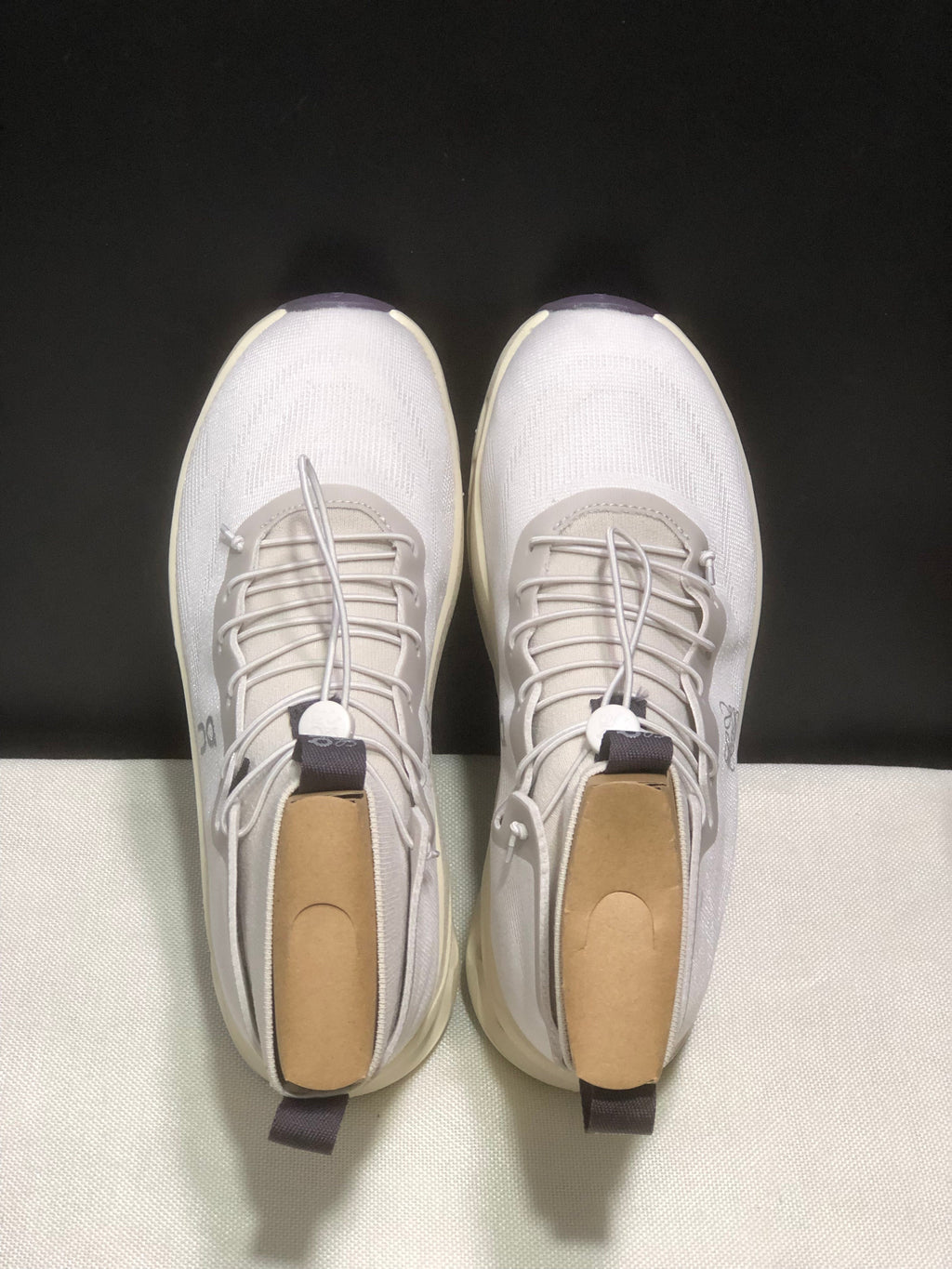 On Cloudtilt LOEWE High-Top Sneakers, Sand/Oatmeal/Plum