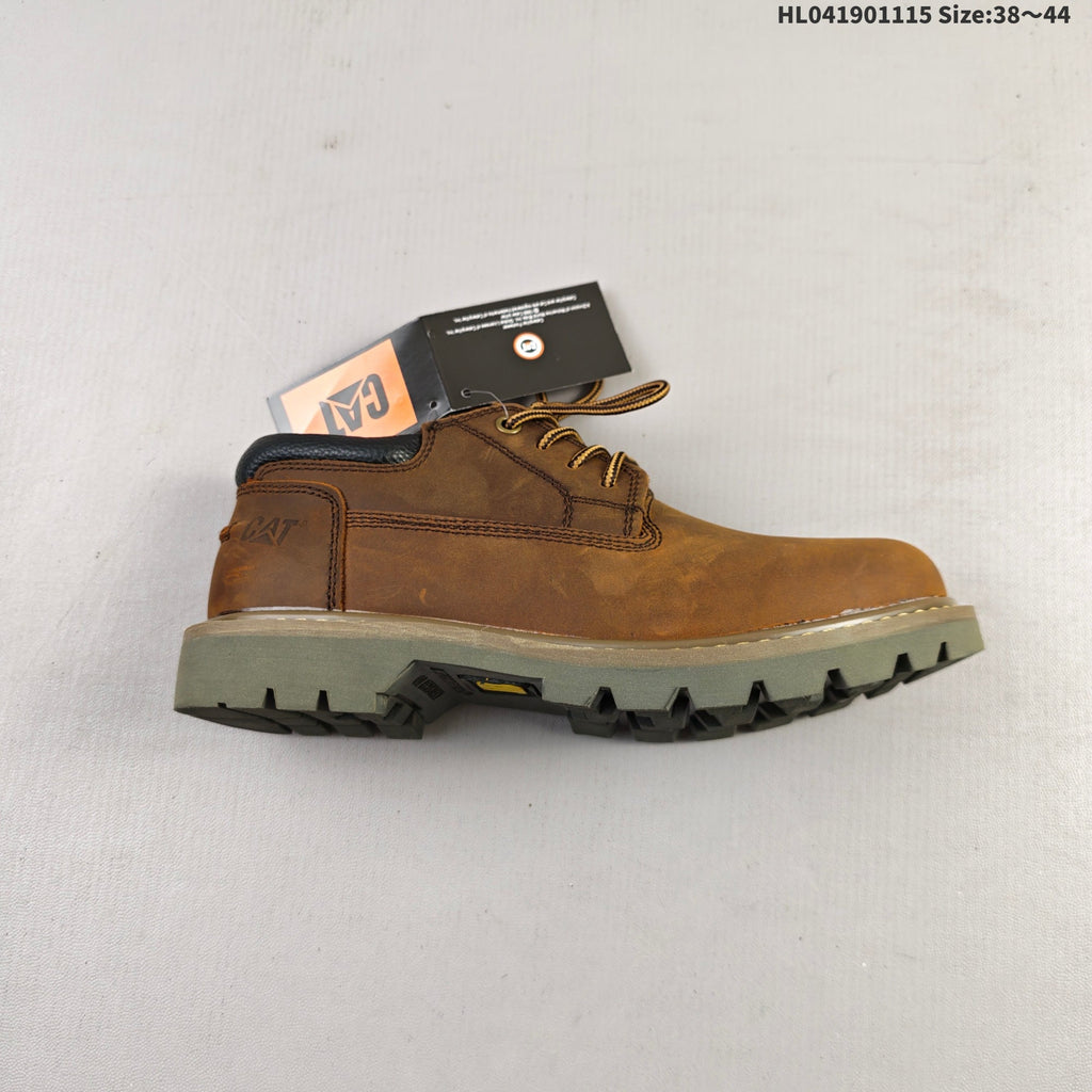 CAT Low-Cut Lace-Up Casual Work Boots