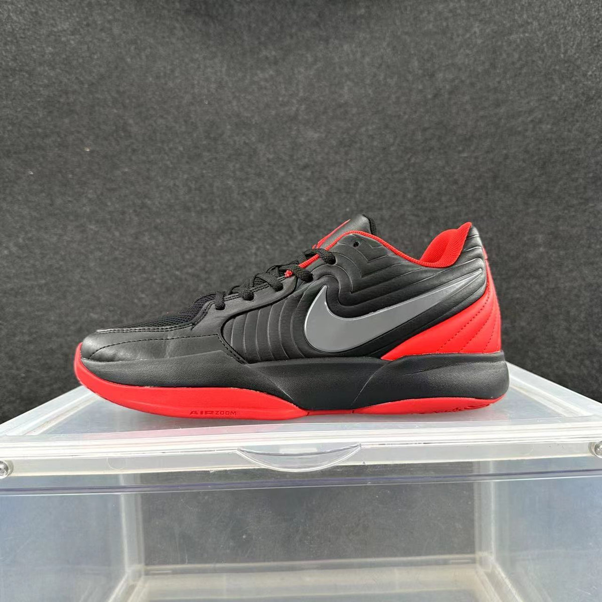 Nike Black and Red Sneakers