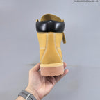 Timberland Yellow High-Top Lace-Up Boots
