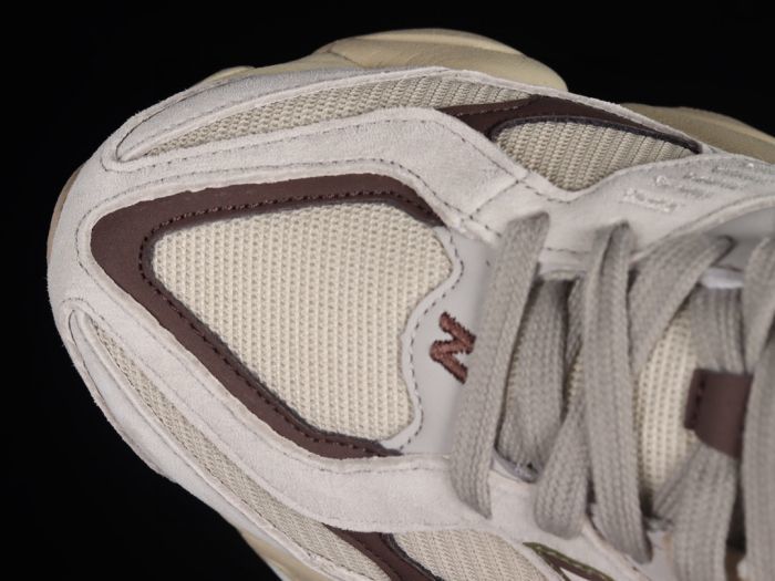 New Balance U9060FNA Sneakers in Cream and Brown