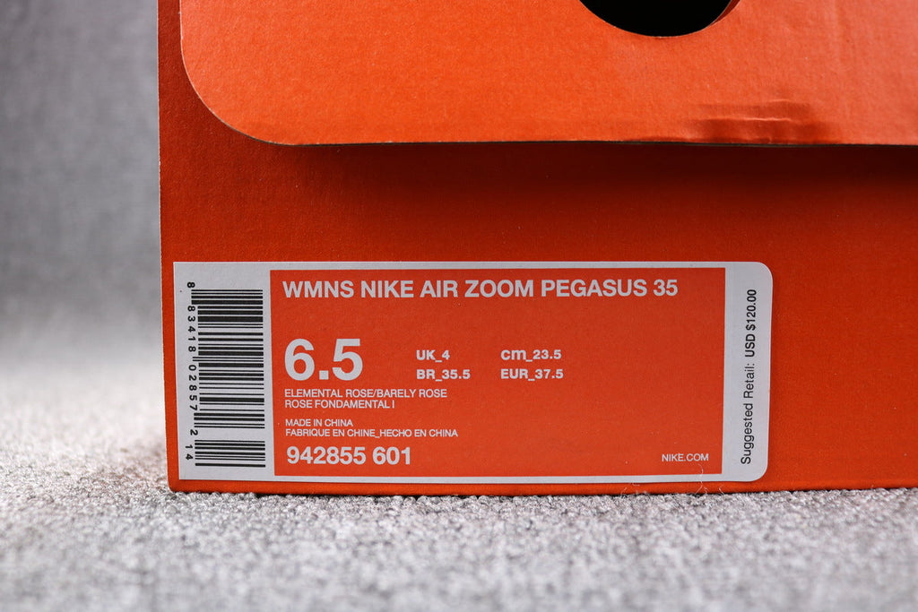 Nike Air Zoom Pegasus 35 Women’s Running Shoes Rose 942855-601