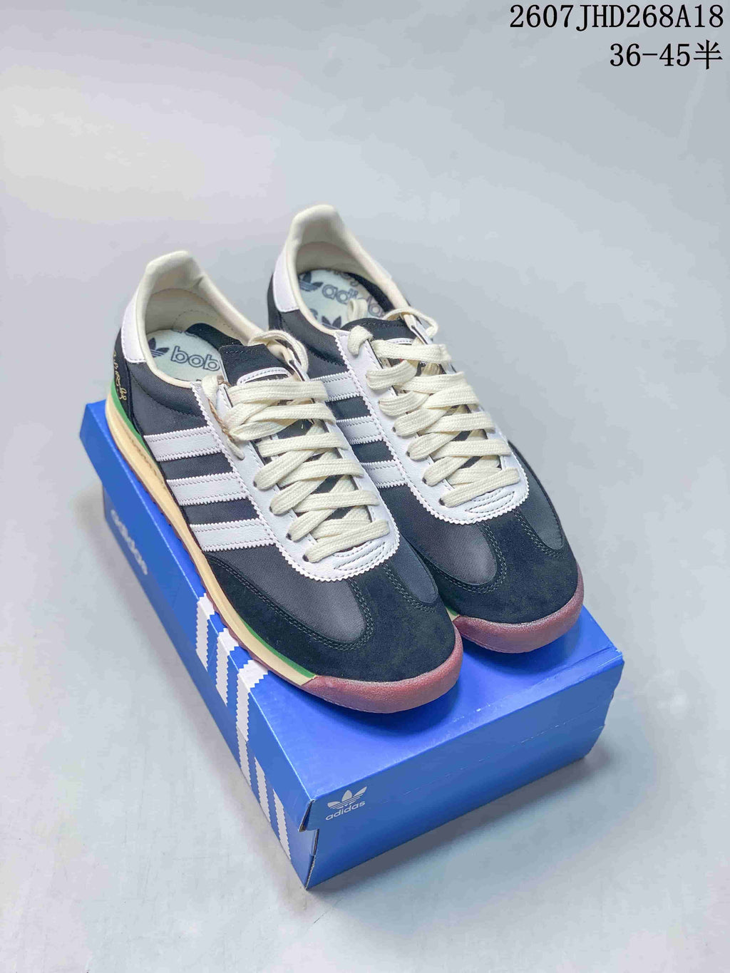 adidas SL 72 Bob Marley Sneakers Burgundy and Navy