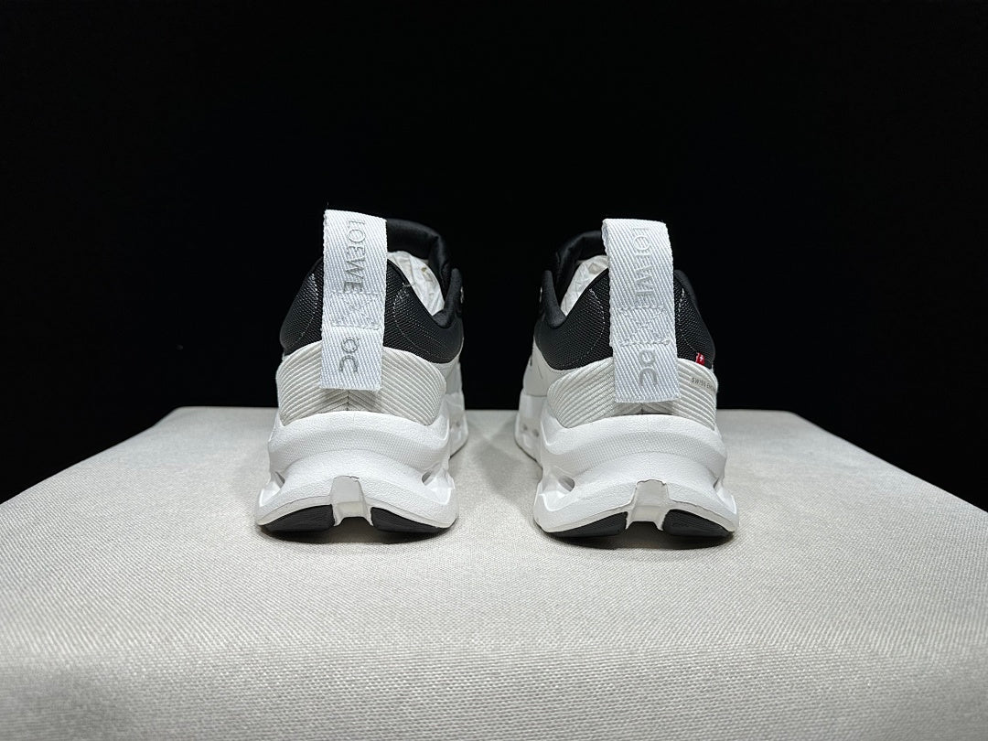 On Cloudtilt 2.0 White and Black Sneakers