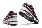 Nike Air Max 90 Black Burgundy White Sneakers