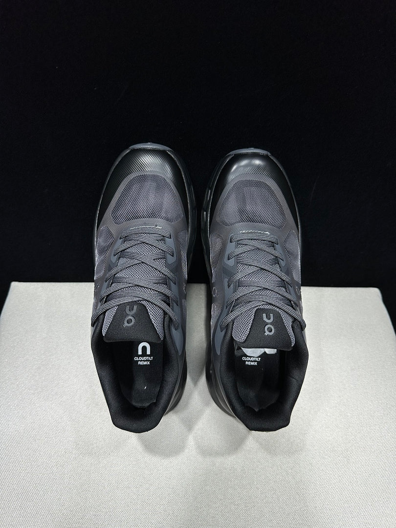 On Cloudtilt Remix Sneakers in Gray and Black