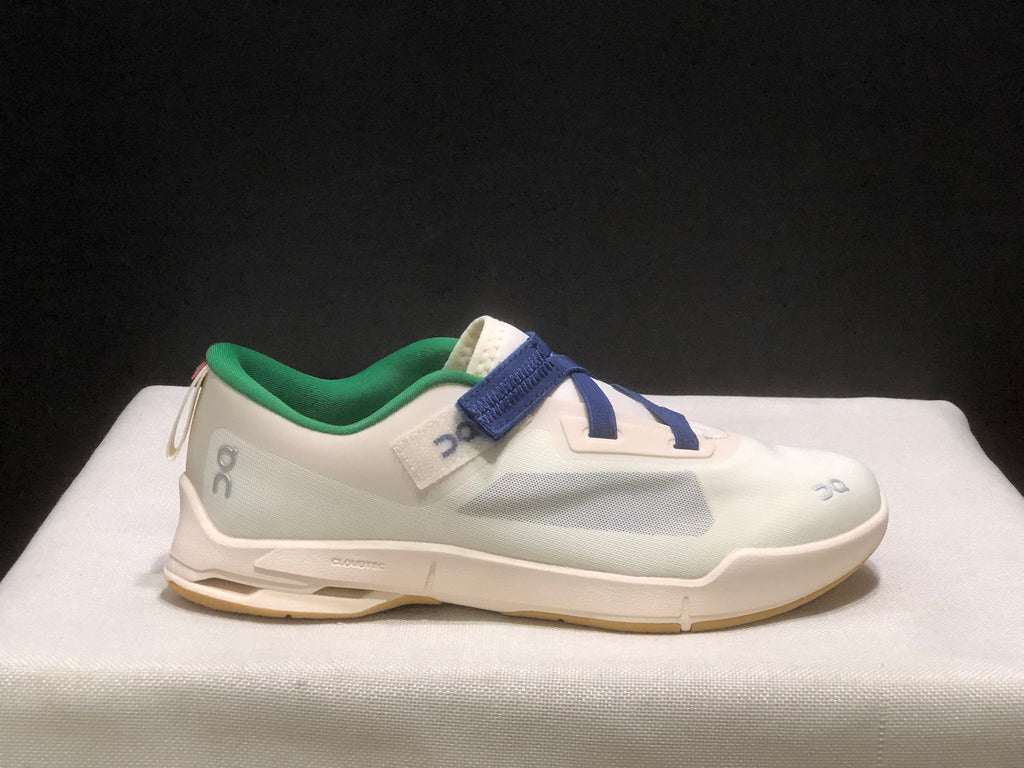 On Cloudnova Moon Sneakers White Blue Green