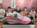 Nike GT Basketball Shoes in Gray and Pink