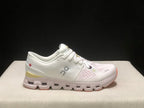 On Cloud X 4 Sneakers White Yellow Pink