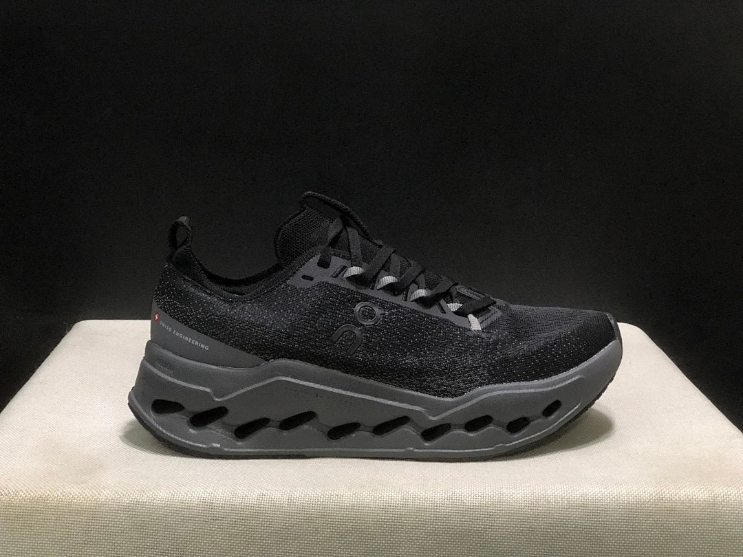 On Cloudsurfer Max Running Shoes in Black