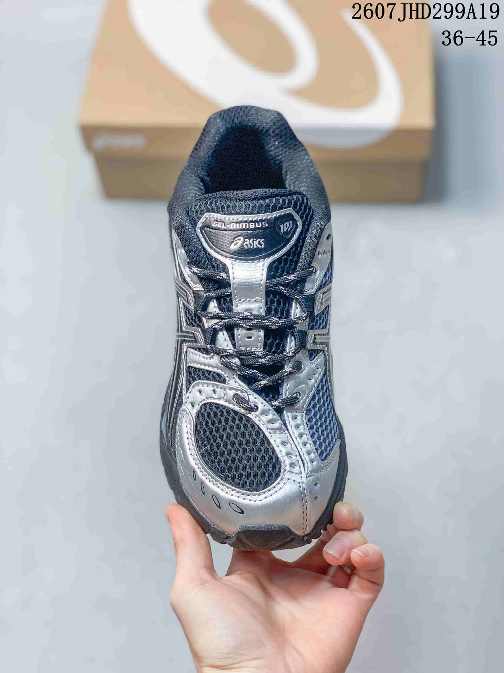 ASICS Gel-Nimbus 10.1 Sneakers Black Silver 2607JHD299A19