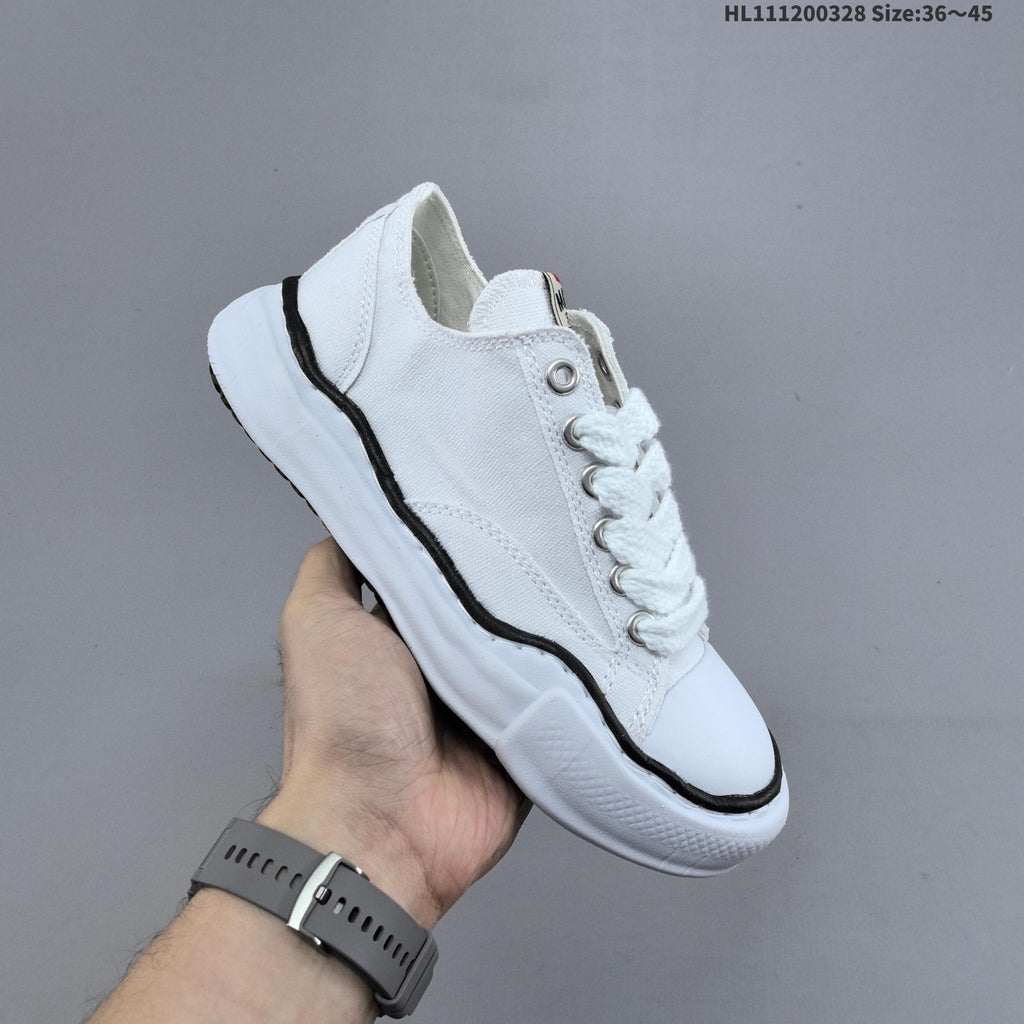 Maison MIHARA YASUHIRO Original Sole Canvas Low Sneakers