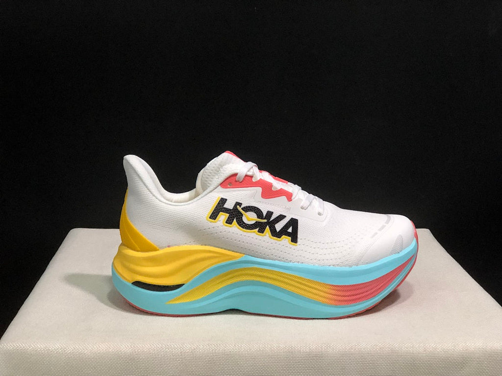 HOKA Skyward X Running Shoes, White Multi-Color