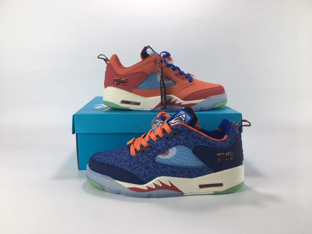 Air Jordan 5 Low “What The” Sneakers, DR6287-686