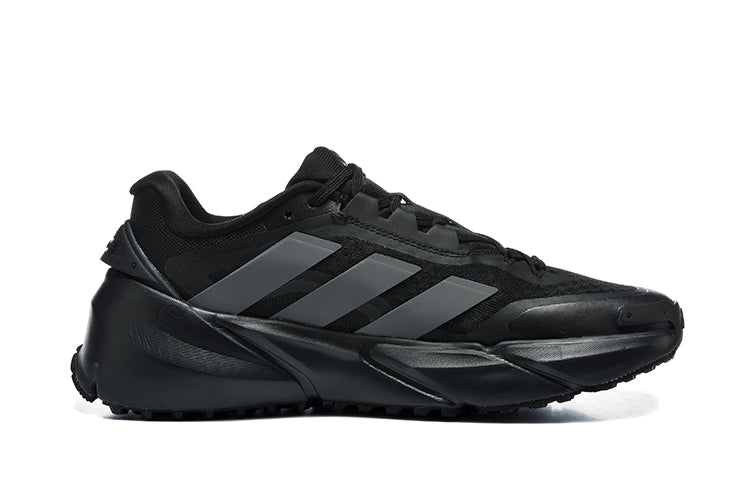 Adidas Adistar Black and Silver Sneakers