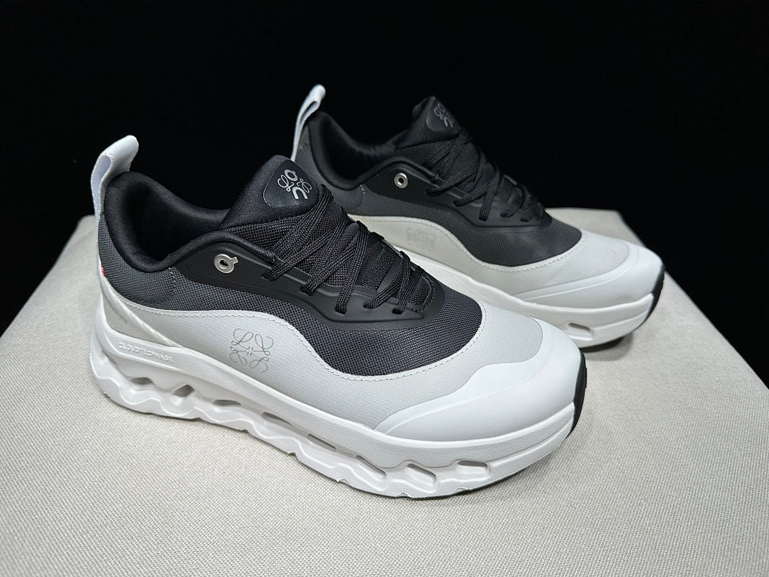 On Cloudtilt 2.0 White and Black Sneakers